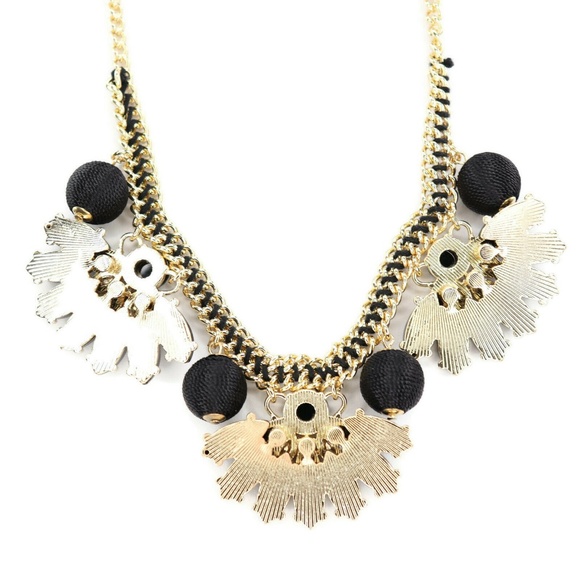 Inc Internat. Concepts GoldTone Black Stone - Picture 5 of 5